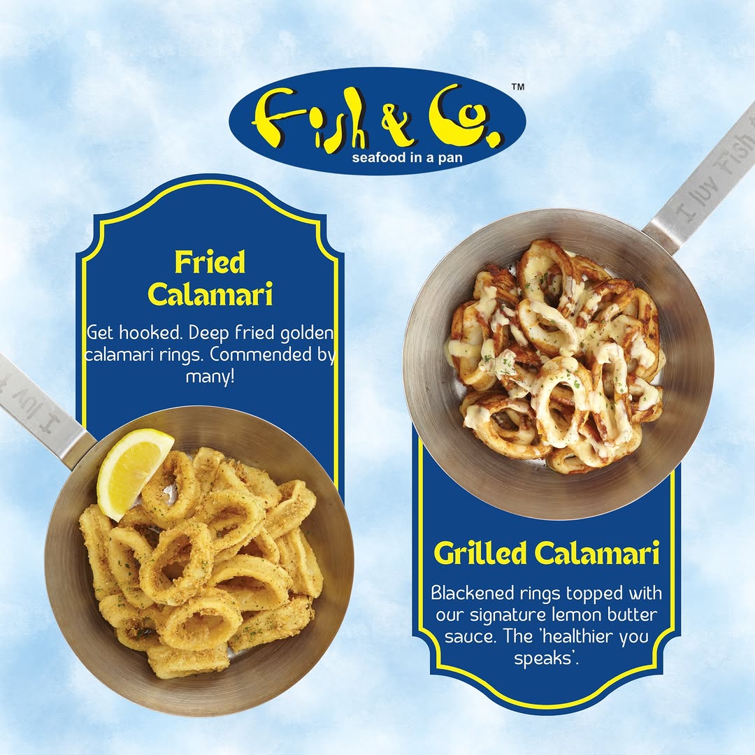 Grilled Calamari Fish & Co